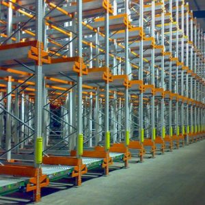 Hyphen SCS Gravity Flow Pallet Storage