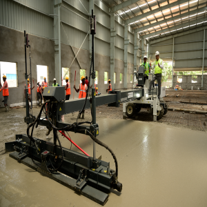 Hyphen. SCS Laser Screed Concrete Flooring