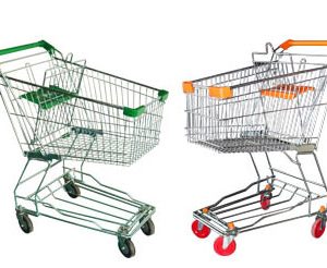 Hyphen SCS Stainless Steel Shopping Trolley