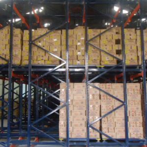 Push Back Heavy Duty Racking System