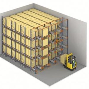 Hyphen SCS Radio Shuttle Pallet Racking System