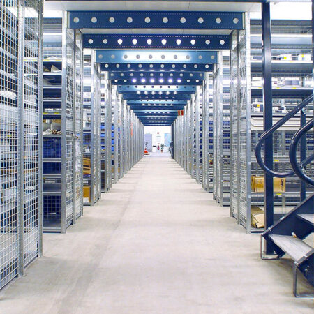 Hyphen SCS Multi Tier Racking System.