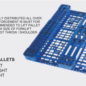 Industrial Plastic Pallet Hyphen SCS