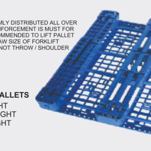 Industrial Plastic Pallet Hyphen SCS