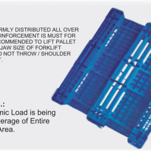 Industrial Plastic Pallet Hyphen SCS