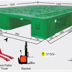 Industrial Plastic Pallet Hyphen SCS